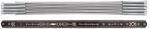 Bmi Gliederma&szlig;stab L.2m B.14mm mm/mm EG II Alu.schwarz 961200044S
