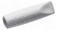 Faber-castell Radierer Eraser CAP GRIP 2001 grau/wei&szlig; 2 St./Pack. 317650481