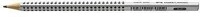 Faber-castell Bleistift GRIP 2001 117011 Dreieckform H silbergrau 306012671