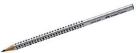 Faber-castell Bleistift GRIP 2001 117012 Dreieckform 2H silbergrau 306012672