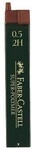 Faber-castell Feinmine SUPER POLYMER 120512 2H 0,5mm 12St. 315020972
