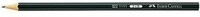 Faber-castell Bleistift 111101 Sechseckform B schwarz 306207061