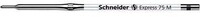 Schneider Kugelschreibermine Express 75 7511 M 0,4mm schwarz 313014290
