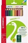 Stabilo Farbstift GREENtrio 6203/12 sortiert 12 St./Pack. 222005699