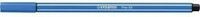 Stabilo Fasermaler Pen 68/41 M 1mm Rundspitze dunkelblau 304027653