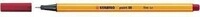 Stabilo Fineliner point 88 88/50 0,4mm dunkelrot 304018337
