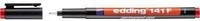 Edding Folienschreiber 141 F 4-141002 0,6mm permanent rot 302015230