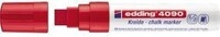 Edding Kreidemarker 4090 4-4090002 4-15mm Keilspitze rot 305208130