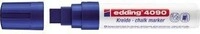 Edding Kreidemarker 4090 4-4090003 4-15mm Keilspitze blau 305208150