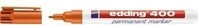 Edding Permanentmarker 400 4-400006 1mm nachf&uuml;llbar Rundspitze orange 154057720