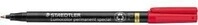 Staedtler STAED Lumocolor permanent special 319 F-2 rot Stichbreite F 156045830