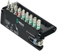 Wera Edelstahlbitsortiment BC 10 Stainless 1 10-tlg.PH/PZD/T/Schnellw.Halter