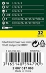Bosch Power Tools Schrauberbit-Set mit 2607017063