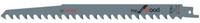 Bosch S&auml;bels&auml;geblatt S 1542 K L.240mm B.19mm TPI 3 8,5mm 25 St./Karte
