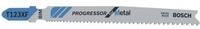 Bosch Stichs&auml;geblatt T 123 X Gesamt-L.100mm Zahnt.1,2-2,6mm HSS 5 St./Karte