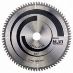 Bosch Kreiss&auml;geblatt AD 254mm Z.80 HLTCG Bohr.30mm Schnitt-B.3,2mm HM
