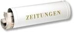 Burg-w&Auml;chter Zeitungsbox 800 B.400mm wei&szlig; STA 13750