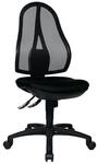 Topstar B&uuml;rodrehstuhl Punktsynchr.-T.schwarz 430-510mm OP200G20