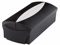Han Visitenkartenbox VIP 2000-13 f. 500Karten schwarz/grau +Register 126167480