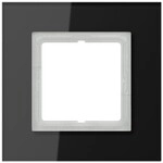 Jung Glasrahmen 1-fach sw LSP 981 GL SW LSP981GLSW
