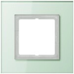 Jung Rahmen 1-fach mt ws LSP 981 GLAS LSP981GLAS