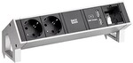 Bachmann Steckdoseneinheit inox 902.428