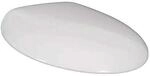 Villeroy & Boch VB WC-Sitz Pure Stone 430x485x80mm Oval Wei&szlig; Alpin 98M1S1R1