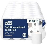 Tork Toilettenpapier Premium 110316 3lagig wei&szlig; 8 Rl./Pack. 446217901