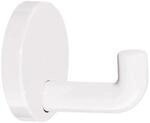 Hewi Einzelhaken 801.90.010 einfach A.30mm PA reinwei&szlig; 99 D.40mm 801.90.010 99