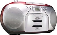 LENCO Radio/CD/Kassetten-Player SCD-420 RED Lenco SCD-420RD