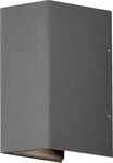 Gnosj&ouml; Konstsmide AL LED-Wandleuchte anth/alu 7940-370