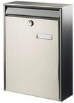 Burg-w&Auml;chter Briefkasten Berlin 3777 NI H.400mm B.285mm T.105mm VA DIN C4 38060