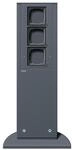 Gira E-S&auml;ule 3x Leereinheit 134528