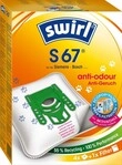 Swirl Staubbeutel S 67 Anti-Odour VE4 202614 Anti-Odour (EcoPor)