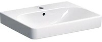 Geberit GE Smyle Waschtisch, eckig, 60x48cm m. Hl., m. &Uuml;l., wei&szlig; 500229011
