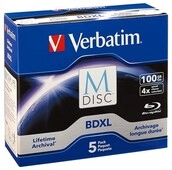 Verbatim M-DISC BD-R XL 100GB/1-4x 98913 (VE5)