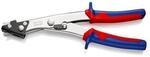 Knipex Blechknabber Gesamt-L.280mm Schnitt-B.2,7mm vern.Mehrkomp.-H&uuml;llen