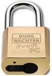 Burg-w&Auml;chter Zylindervorhangschloss 116 Profi PC 50 Schlossk&ouml;rper-B.51,1mm MS