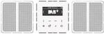 Jung Smart Radio DAB+ DAB CD2 WW DABCD2WW