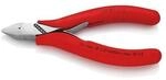 Knipex Elektronik-Seitenschneider L.115mm Form 2 Facette nein Ku.-&Uuml;berzug
