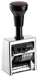 Reiner Paginierstempel B6 200300-011 6R&auml;der verchromt/sw 163023000