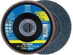 10 Stk. Pferd Tools F&auml;cherscheibe POLIFAN Z BOX D.125mm K.Z-60 kon.INOX ZK Box