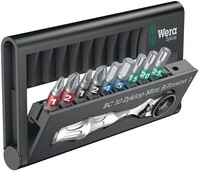 Wera Bitsatz Bit-Check 10 Zyklop Mini BiTorsion 1 10teilig Bitratsche/9Bits