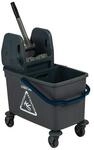 Sprintus Reinigungswagen Eimer 1x35l m.Trennwand,Presse Ku. 301216