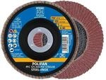 10 Stk. Pferd Tools F&auml;cherscheibe POLIFAN A PSF STEELOX D.125mm K.40