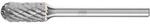 Pferd Tools Kleinfr&auml;sstift Form WRC D.6mm Kopf-L.13mm Schaft-D.3mm HM Verz.3