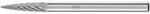 Pferd Tools Kleinfr&auml;sstift Form K SPG D.3mm Kopf-L.13mm Schaft-D.3mm HM Verz.3