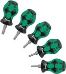Wera Schraubendrehersatz Stubby TX 1 5-tlg.Kraftform,mehrkomponentig Wera Werk