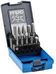 Pferd Tools Fr&auml;sstifteset 81 Schaft-D.6mm 10-tlg.HSS 3 bruchfeste Ku.-Box PFERD