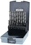 Ruko Spiralbohrersatz DIN 338 TypN D.1-13x0,5mm HSS 25tlg.Ku.-Kass. 214215RO